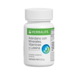 Arándano con Minerales, Vitaminas y Luteína 30 tab. 22.5g Herbalife