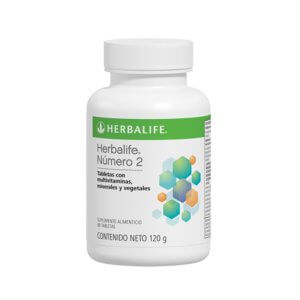 Número 2 Multivitaminas, minerales y vegetales 90 tab. Herbalife